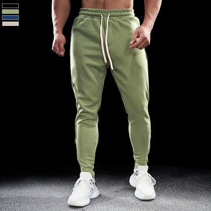 Pantalon d’entraînement sportif en coton pour homme