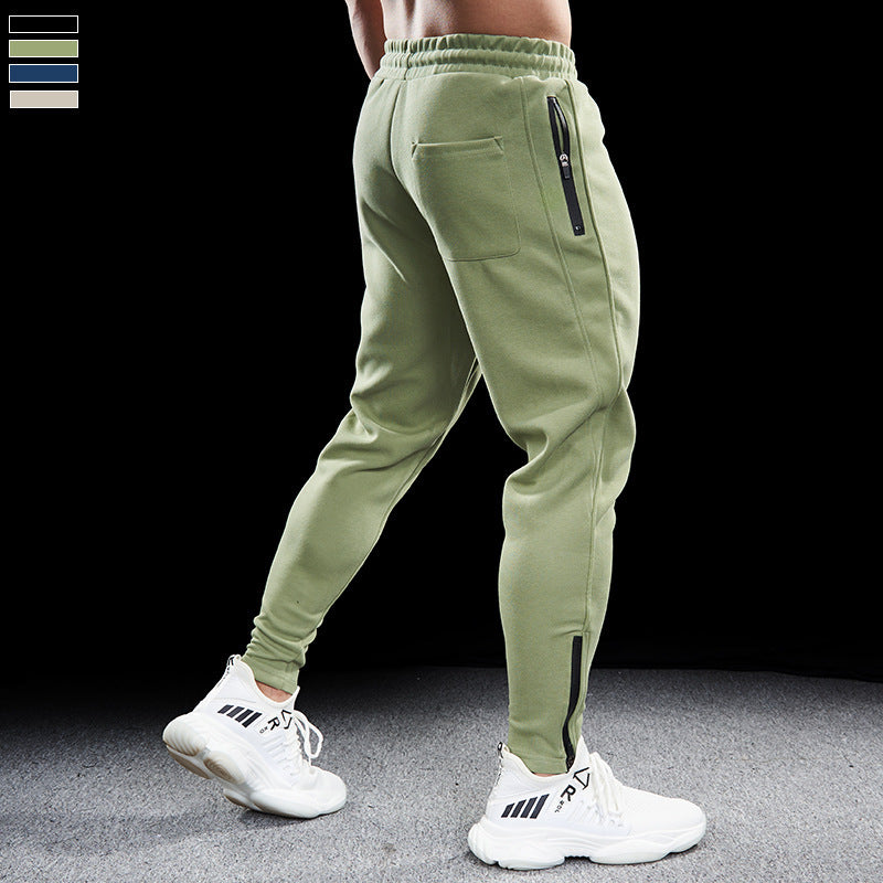 Pantalon d’entraînement sportif en coton pour homme