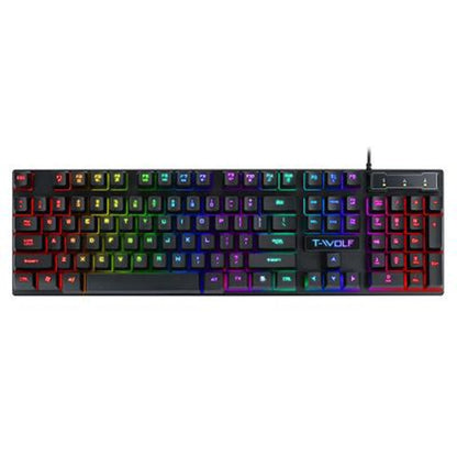 Gaming Usb Lumineux Filaire Clavier