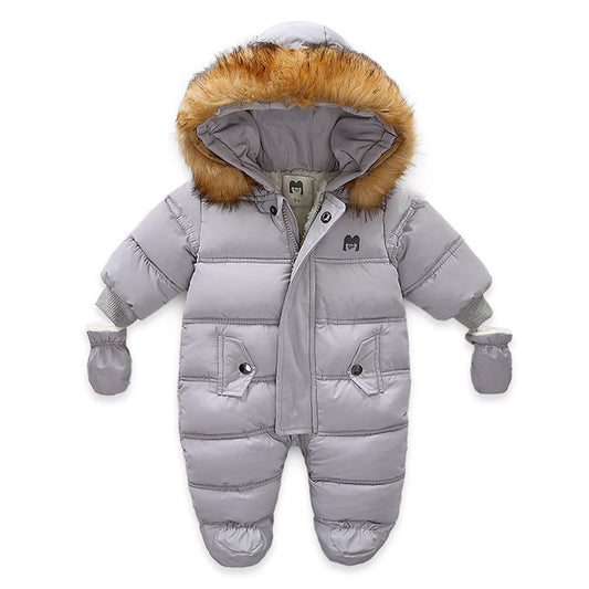 Veste combinaison bébé enfant avec gants