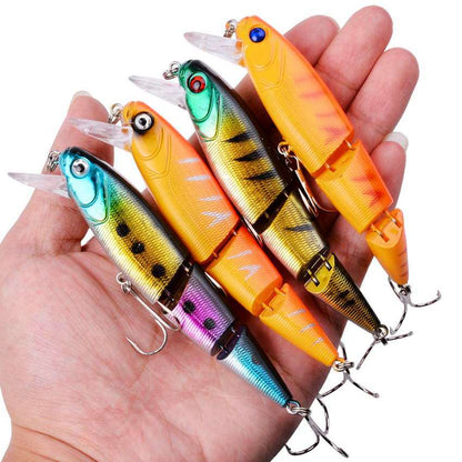 Set de leurres de pêche Pêche Appât Dur Mini Minnow Floating Swin