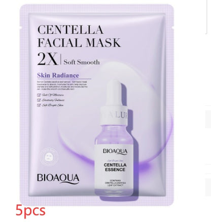 Masque Facial au collagène, hydratant, raffermissant, en feuille, à l'acide hyaluronique, beauté, soins pour la peau, Gel