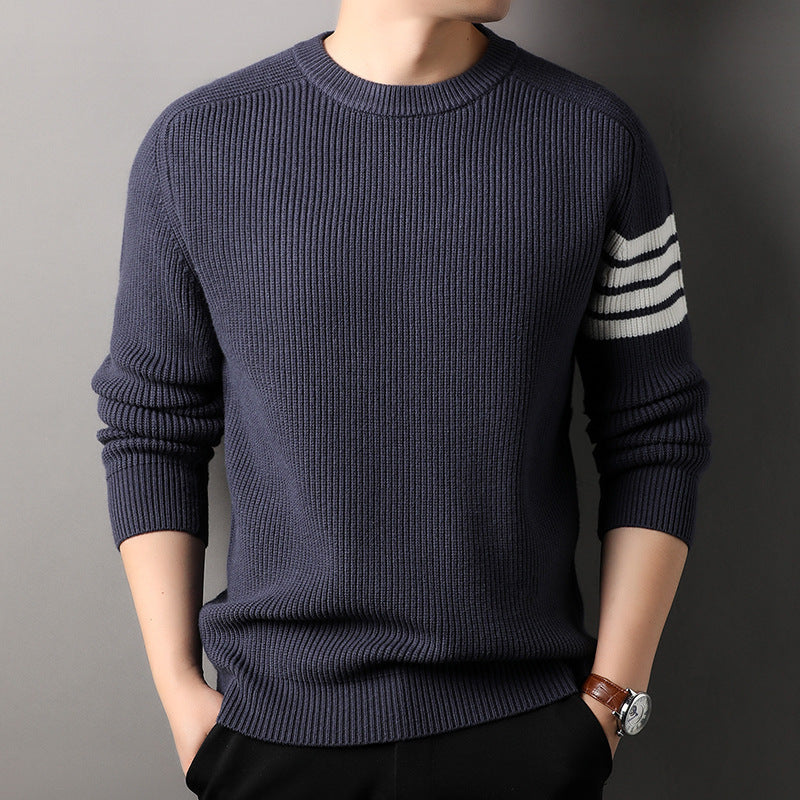 Pull ample à col rond pour homme