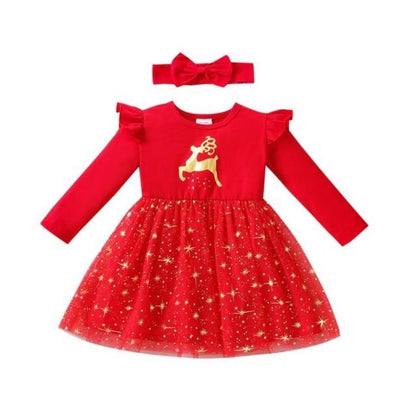 Robe de Noël pour fille