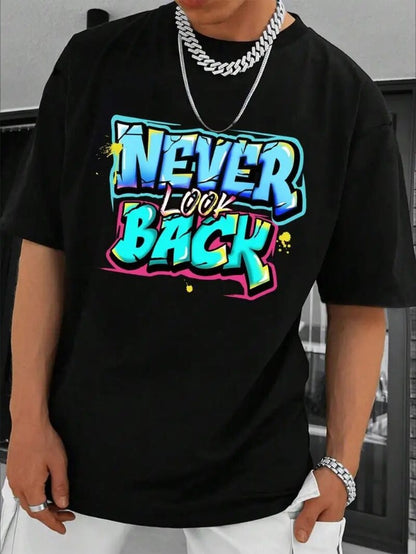 T-shirt Homme Never Look Back