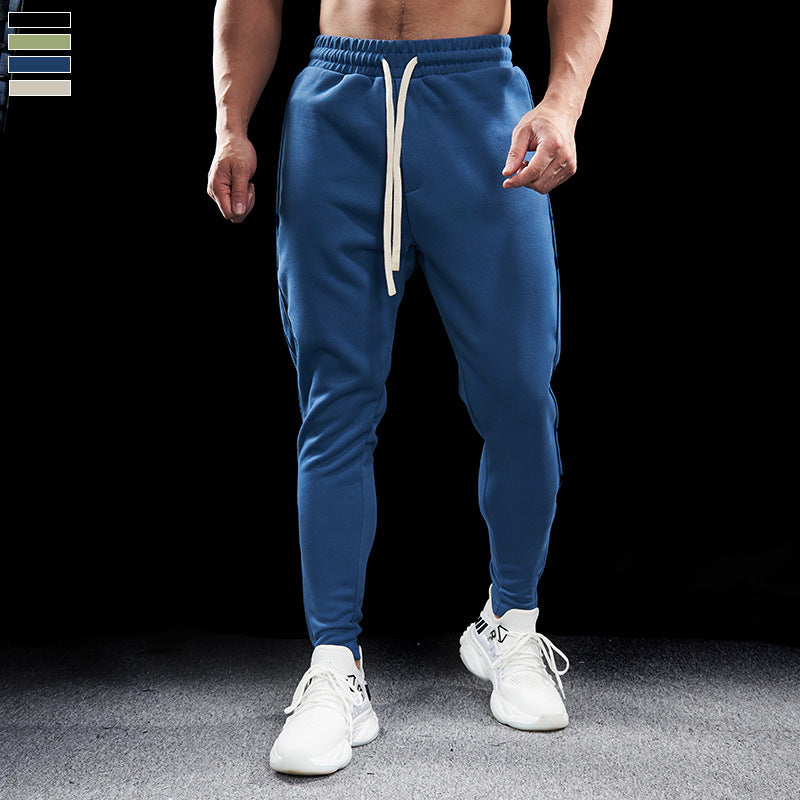 Pantalon d’entraînement sportif en coton pour homme